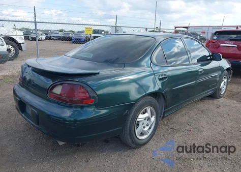 2001 Pontiac Grand Prix Se from USA, damaged, VIN 001G2WK52J01F1818